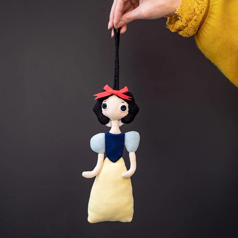 芽小七手创玩偶白雪公主汽车钥匙扣原创手工可爱书包包挂件小挂饰