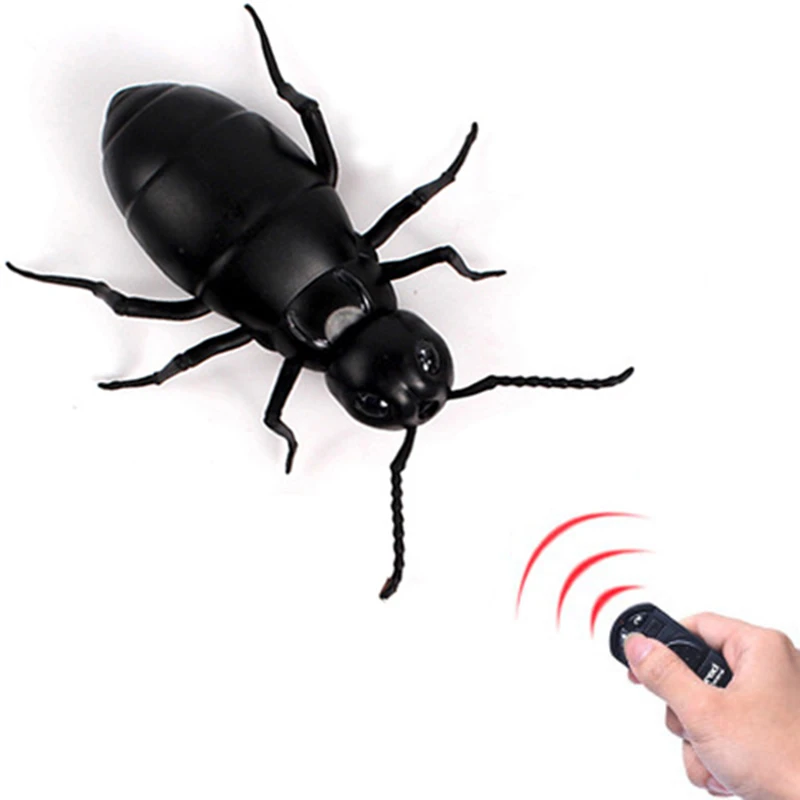遥控蚂蚁玩具小昆虫可以爬行电动蝼蚁仿真动物模型整蛊白蚁男孩子