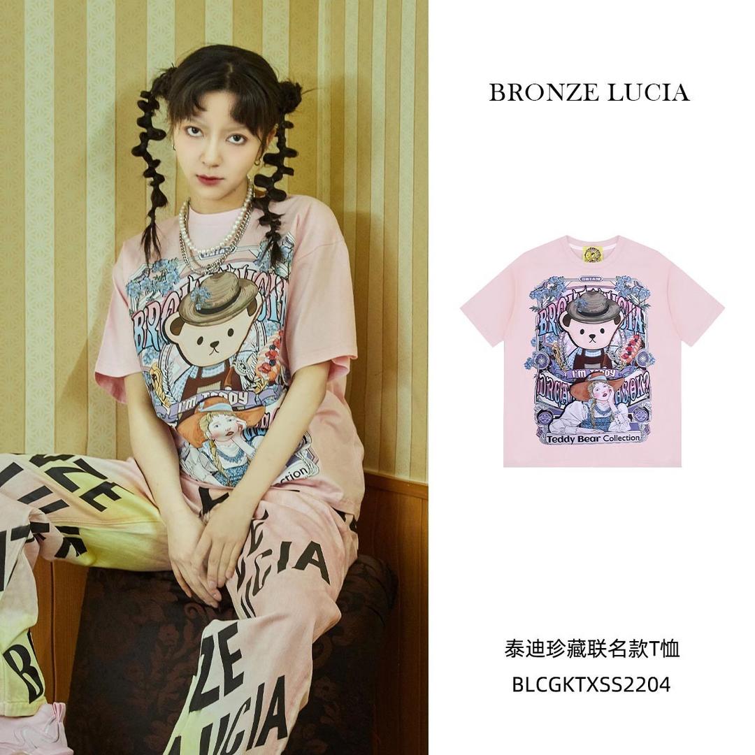 【肖然好物】BronzeLucia泰迪珍藏联名款印花男女同款半袖