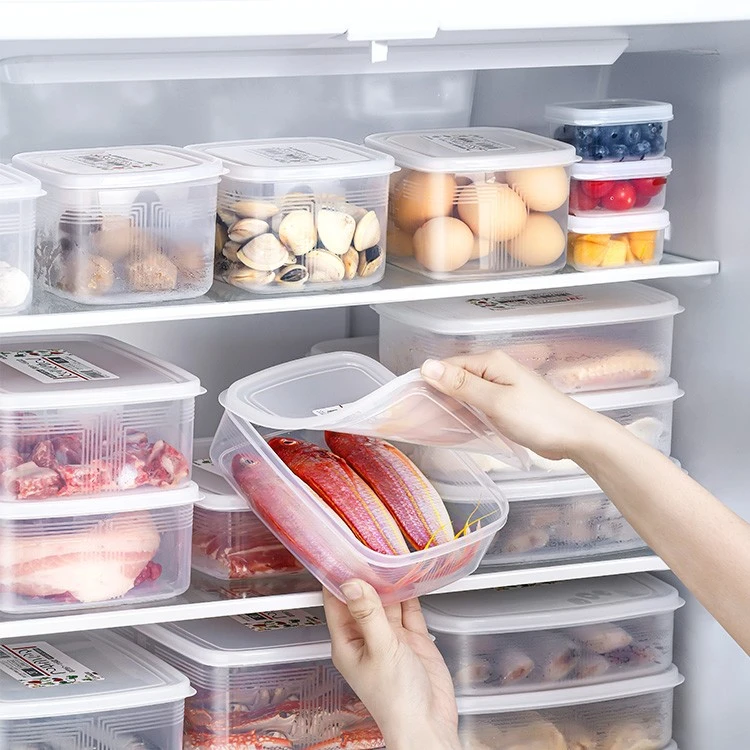 【生肉冷冻专用】家用冻肉进口冰箱收纳盒保鲜盒冷冻室专用密封盒