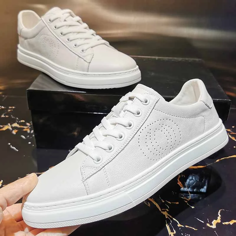 欧货小众低帮舒适小白鞋男2022春季新款潮流百搭休闲板鞋