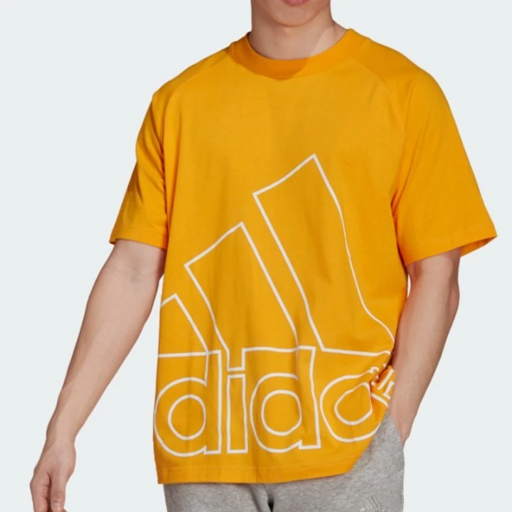 Adidas/阿迪达斯正品2021夏新款运动休闲男款透气短袖T恤 H60665
