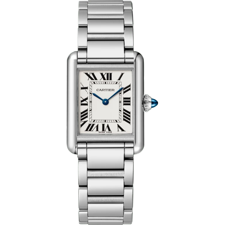 99新 Cartier/卡地亚 卡地亚/must坦克钢带小号/22年全套时尚女士