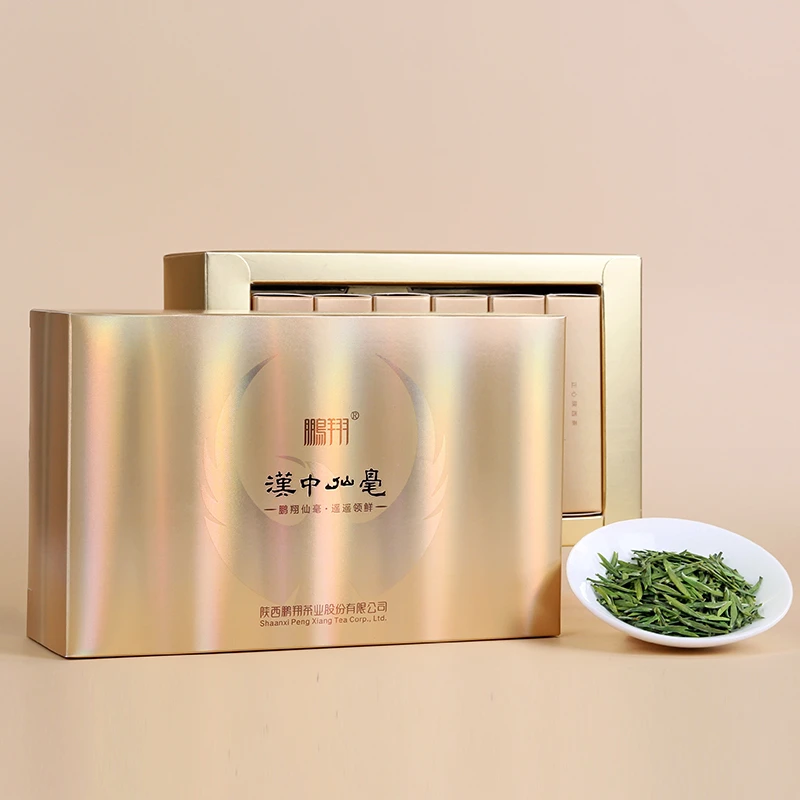 鹏翔汉中仙毫2023新茶明前手工采摘高档绿茶入口鲜爽品质好茶36克