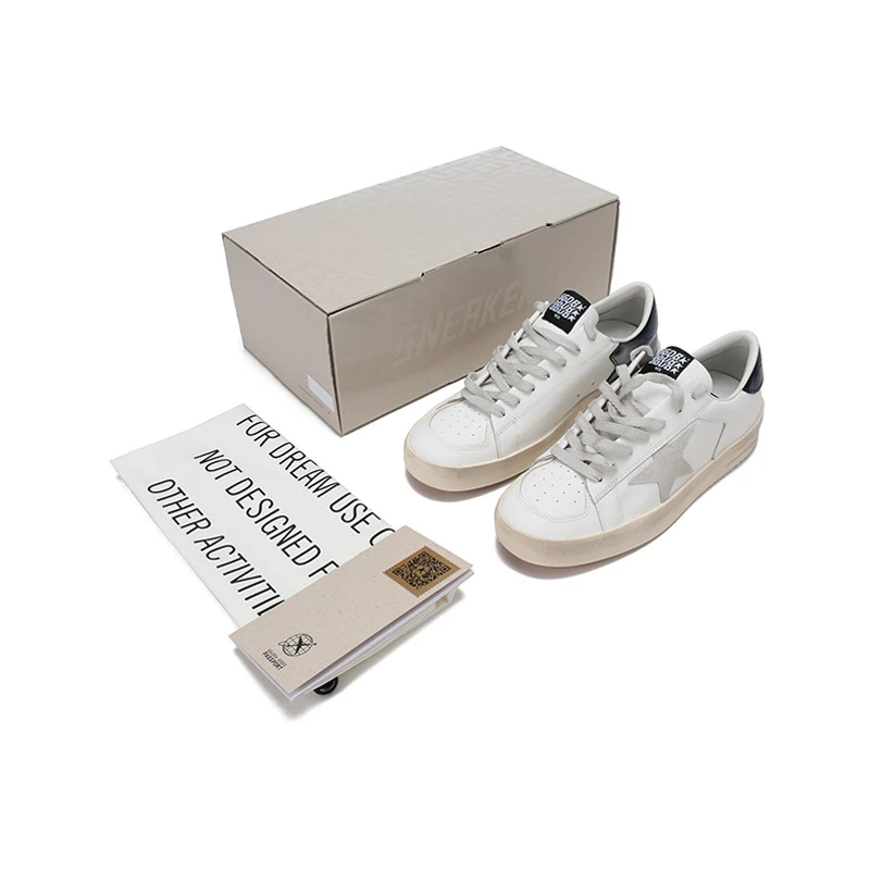 黄金鹅 男士系带休闲运动鞋小脏鞋 GMF00128 F000567