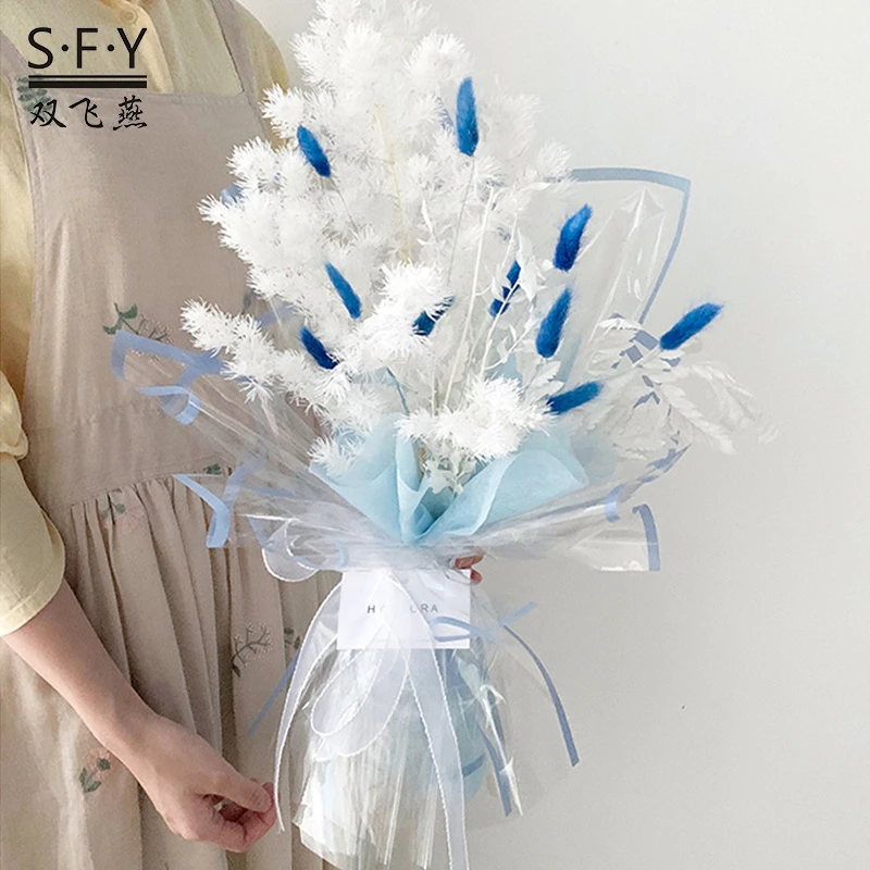 透明彩色边框玻璃纸宠爱系列防水OPP魅力无限包装纸鲜花包装材料