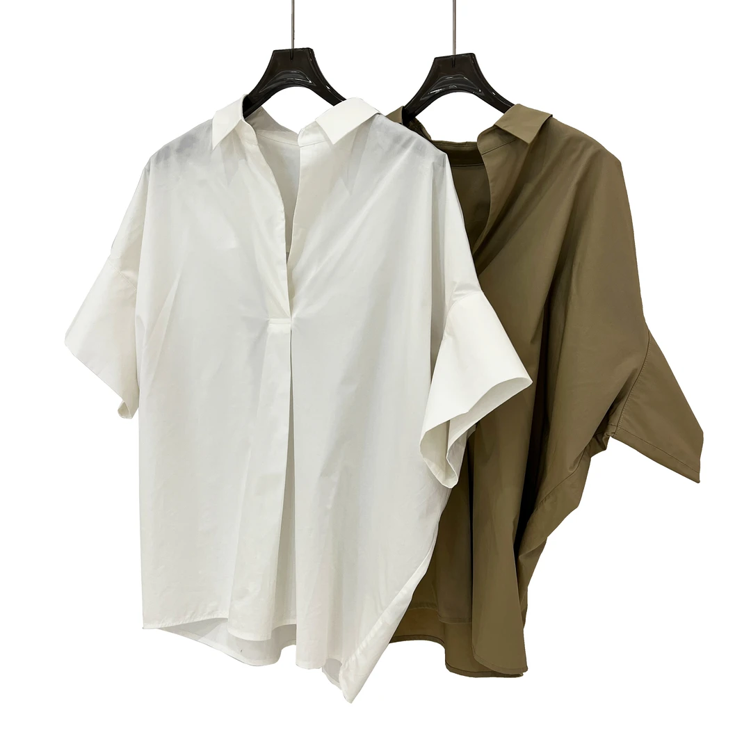 恰好遇见【自带清风】明星同款休闲套头衬衫519