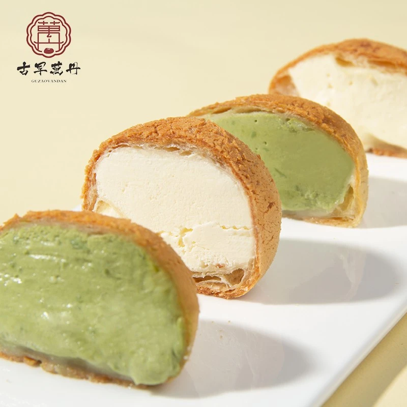 古早万丹爆浆麻薯团子网红美食好吃拉丝达人糕点冷藏包装50g*8个