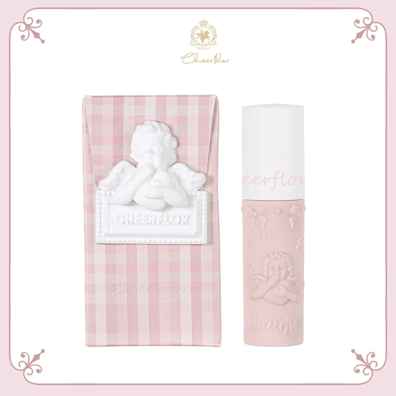 【官方正品】cheerflor天使浮雕镜面唇釉哑光不易掉显白雕花学生