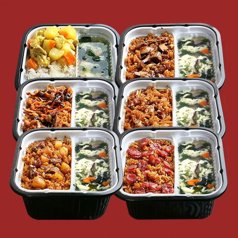 4盒自热米饭带汤速热煲仔饭方便速食懒人夜宵食品自热煲仔饭拌饭