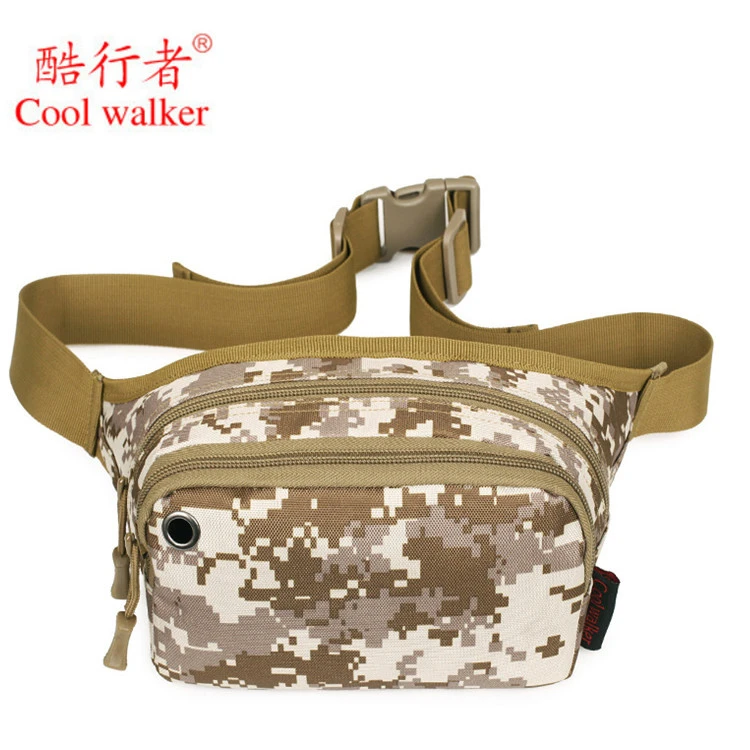 多功能跑步耐磨休闲登山手机包工地单肩迷彩骑行收银防泼水腰包ol