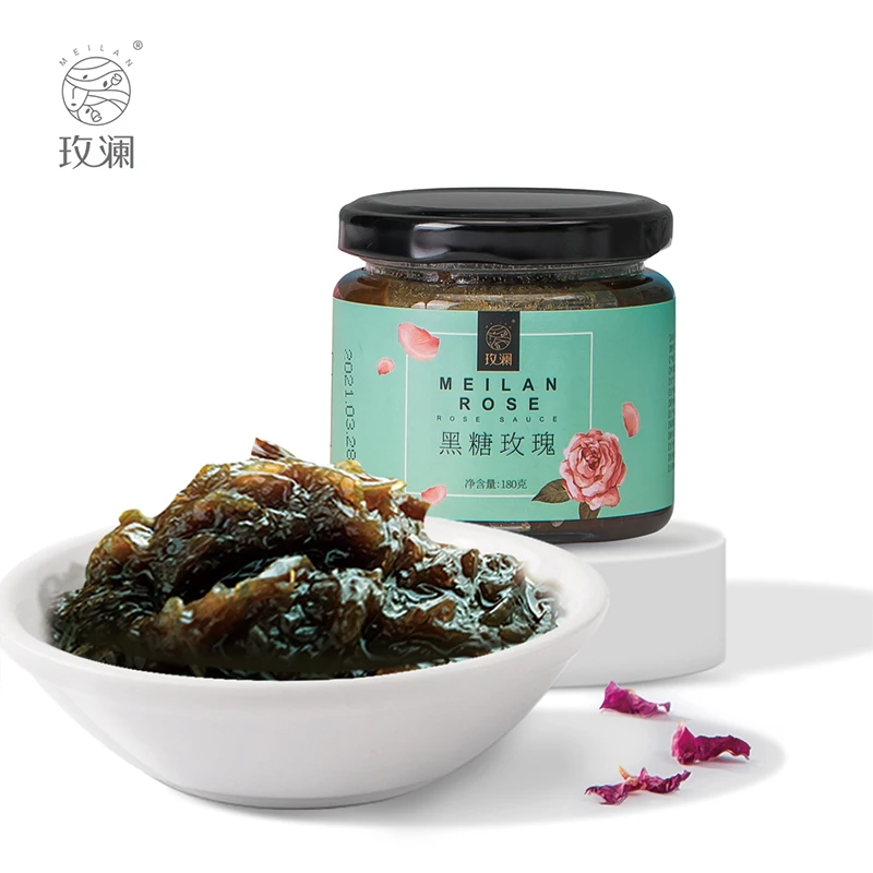 MEILAN/玫澜玫瑰黑酱 180g/瓶