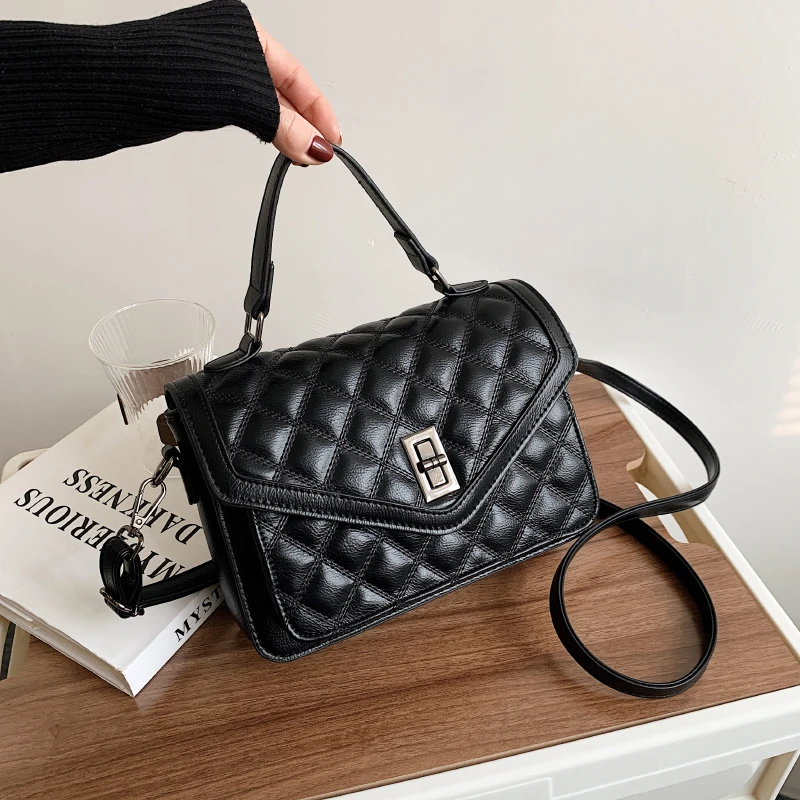 来米定制四季百搭ins高品质感包包女时尚简约时尚单肩斜跨女包