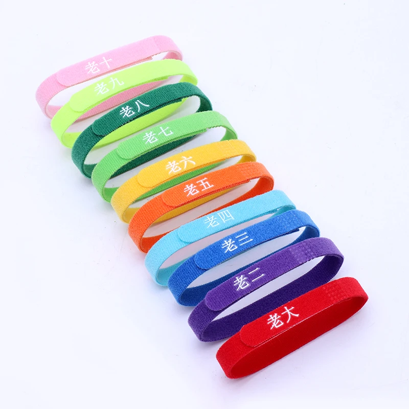 新生宠物识别圈小狗脖子分辨圈刚出生猫咪区分项圈幼猫用品记号绳