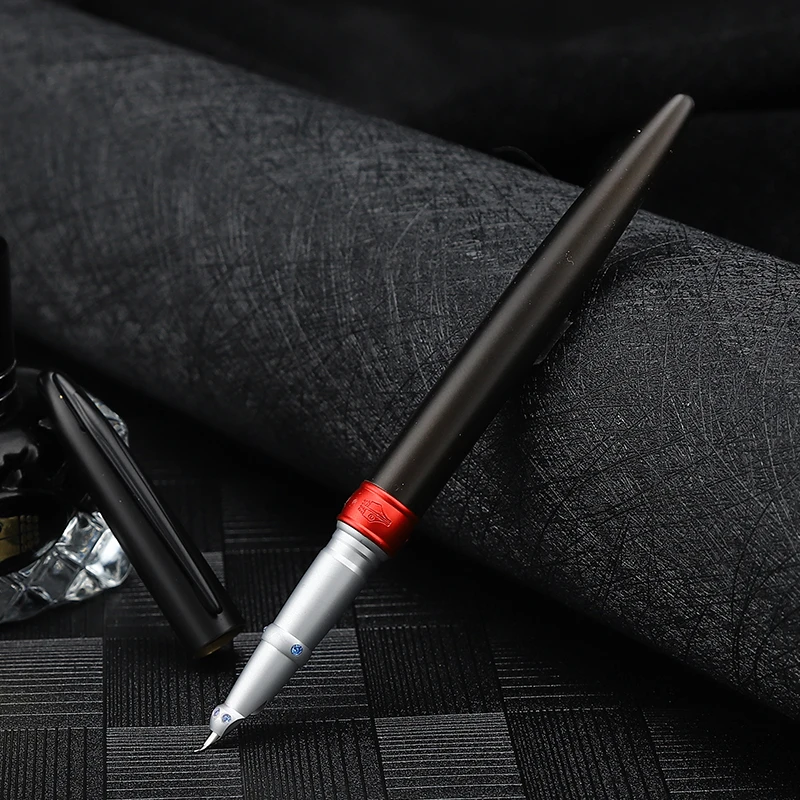 杨子鳄经典之作215A鳄鱼头小弯尖美工笔（送墨水笔尖墨囊）