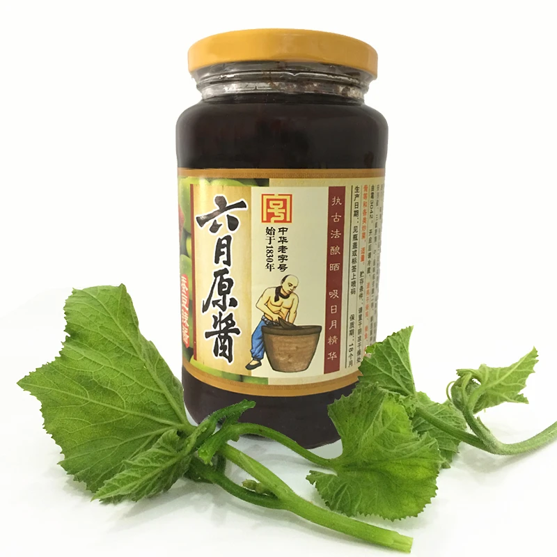 胡玉美六月原酱蚕豆辣酱拌饭酱500g
