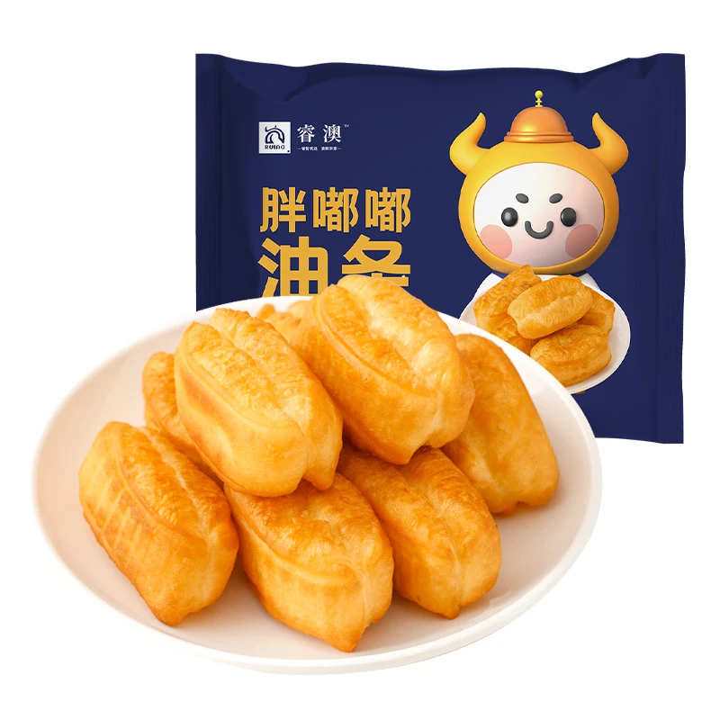 睿澳小胖子小油条早餐半成品家用懒人食品手工速冻加热即食500g
