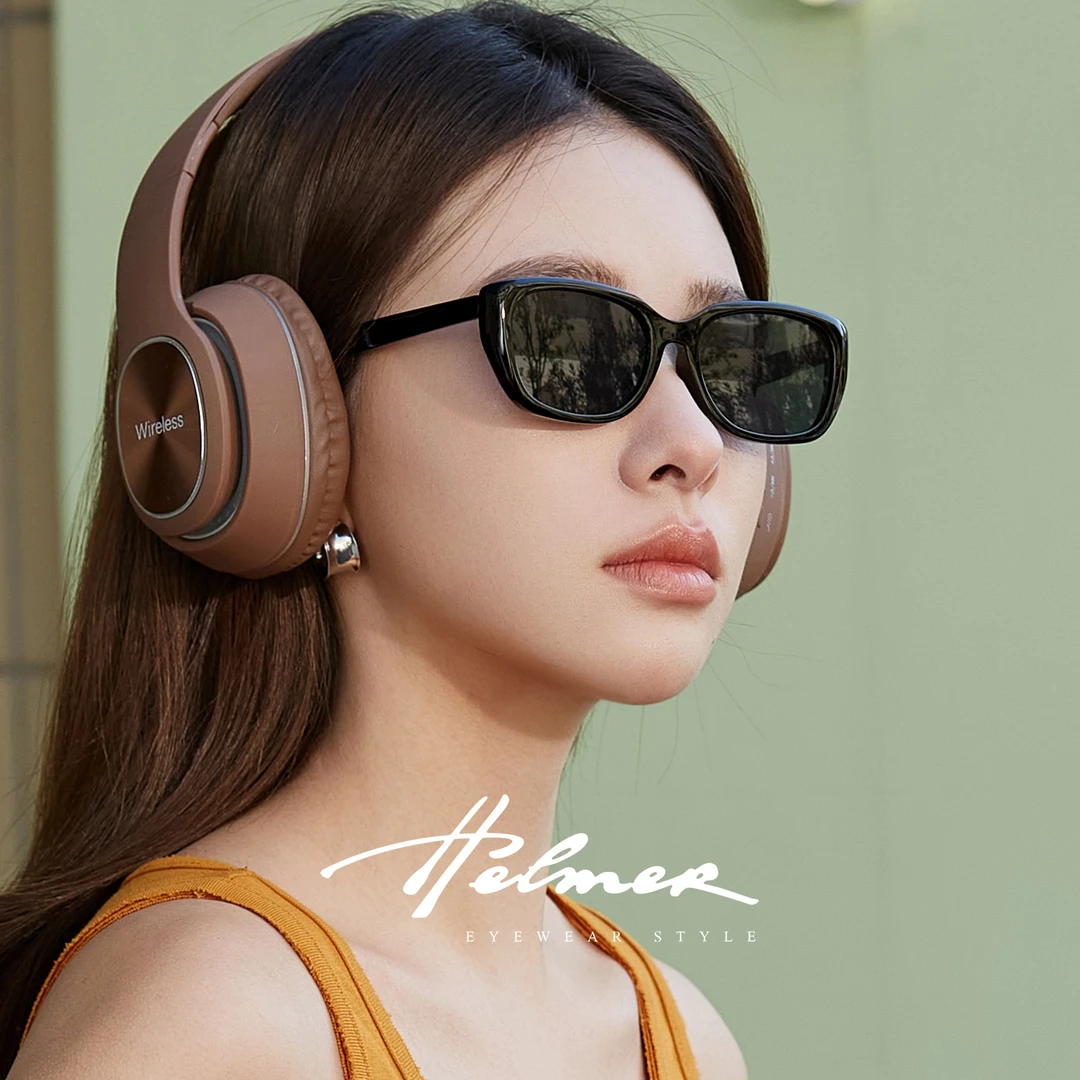 HELMER小框修饰脸型气质防紫外线旅游男女遮阳复古潮流太阳镜68