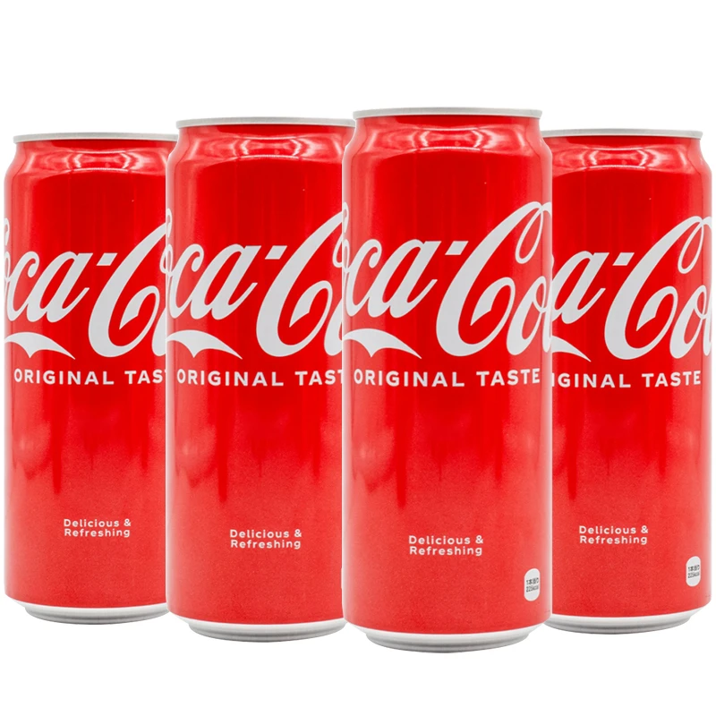 COCA COLA/可口可乐日本进口可乐500ml/罐大铝罐碳酸饮料汽水冰镇