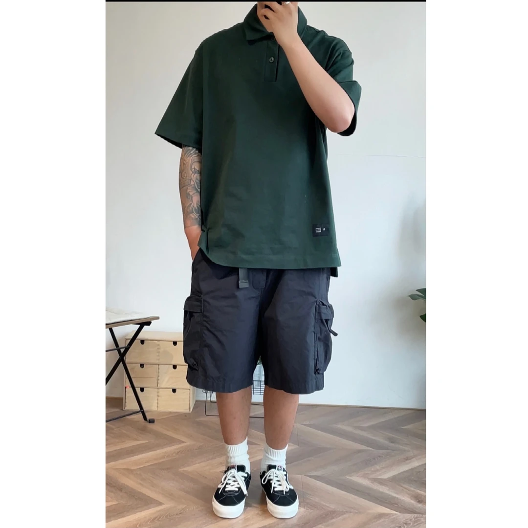 夏季新款四色重磅POLO衫#4015