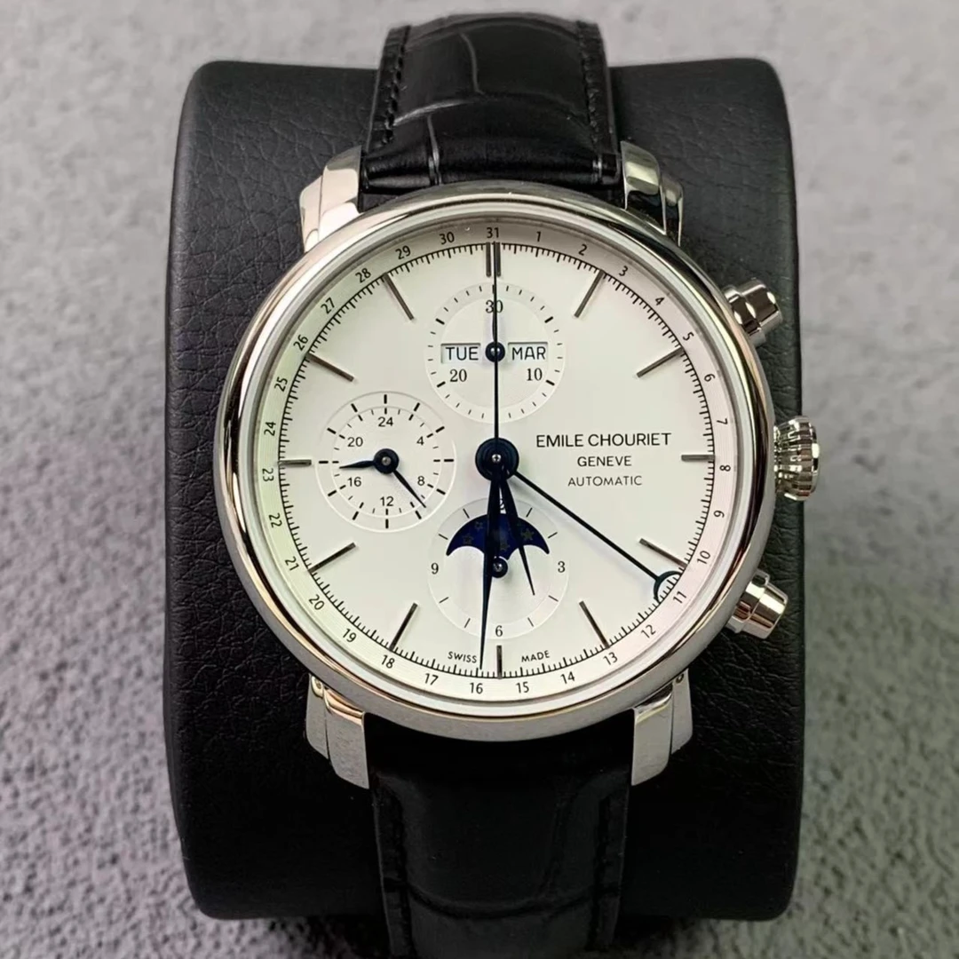 未使用 EmileChouriet/艾米龙 莱蒙全套/42mm/男表/参考25600