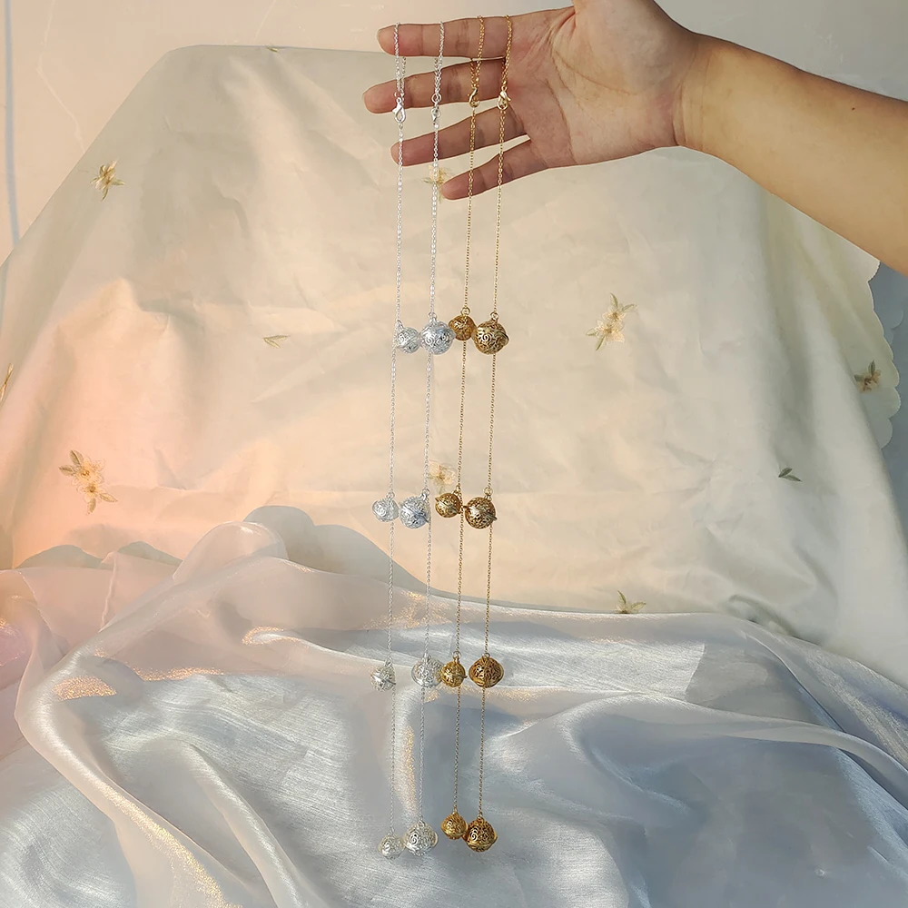 合金吊坠 瑶瑶公主同款铃铛禁步腰佩汉服配饰古风链挂饰旗袍压襟