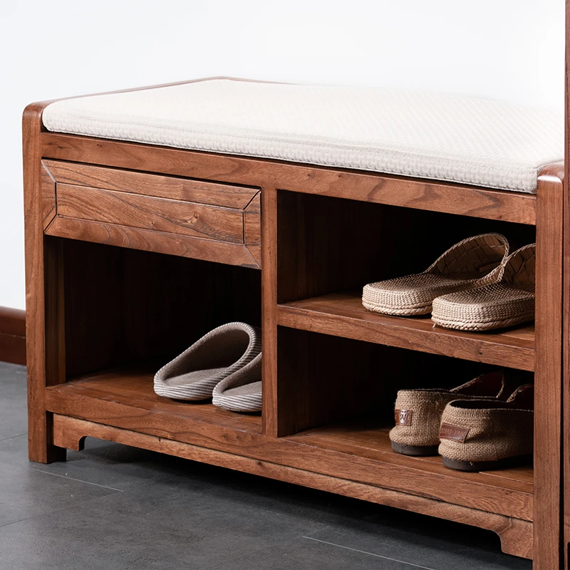 【仓库清货节】实木换鞋凳鞋柜坐凳一体家用入门可坐穿鞋凳鞋架