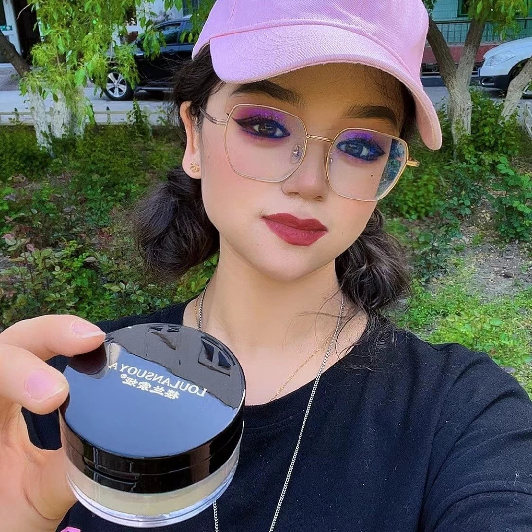 loulansuoya/楼兰索娅丝柔定妆散粉【微闪肤色】