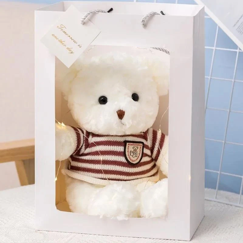 小熊公仔玩偶布娃娃女孩毛绒玩具送同学生日礼物优质呆萌通用卡通