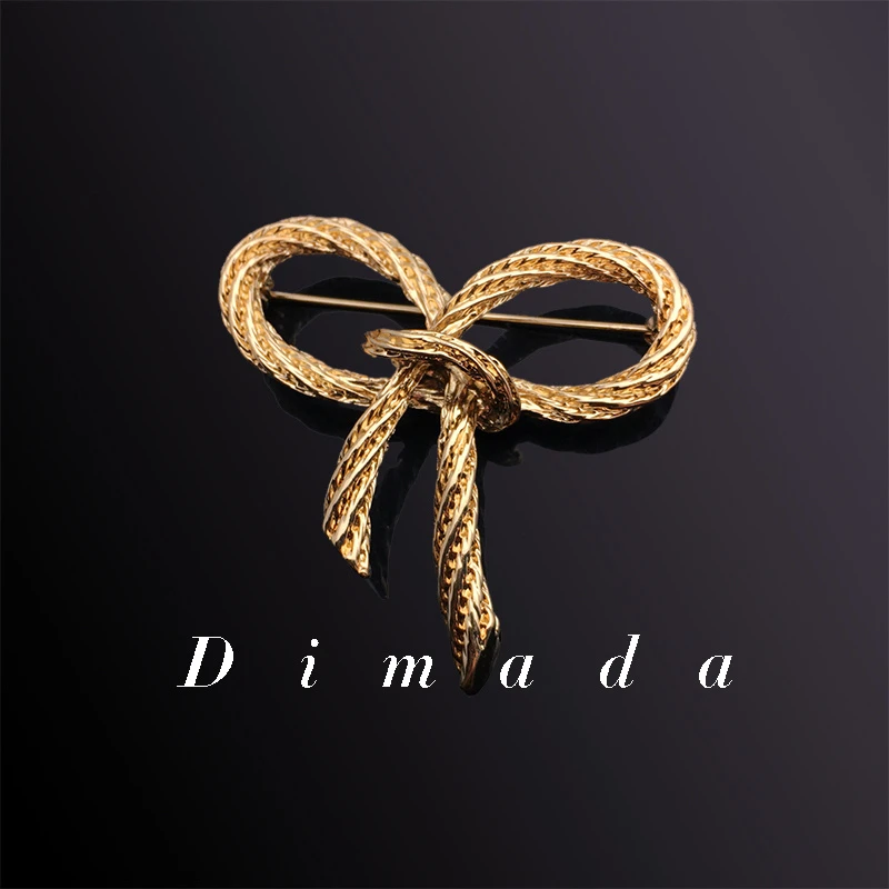 D.M.D/迪曼达 合金胸针 126草结宫廷简约胸针别针女网红气质直播