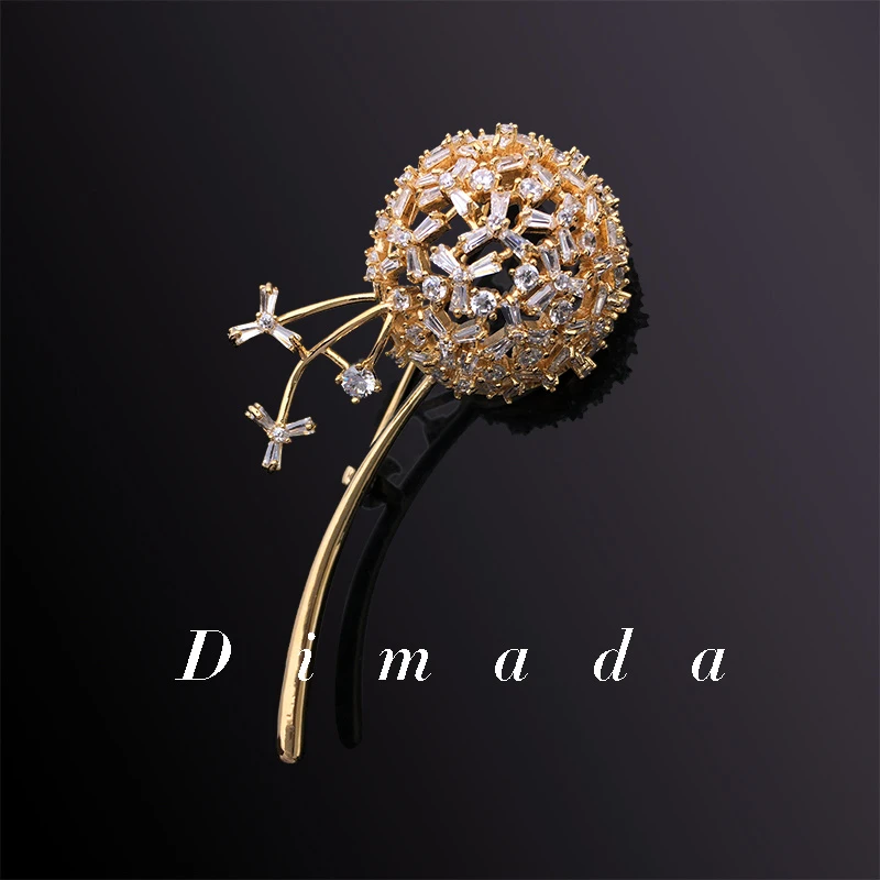 D.M.D/迪曼达 合金胸针 d141高档轻奢日韩情侣别针女网红气质简约