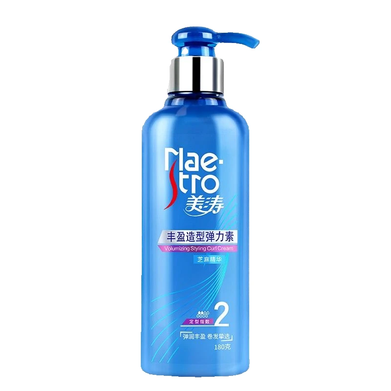 美涛丰盈造型弹力素乳液女用180g保湿护理定型修护精油蓬松卷发用