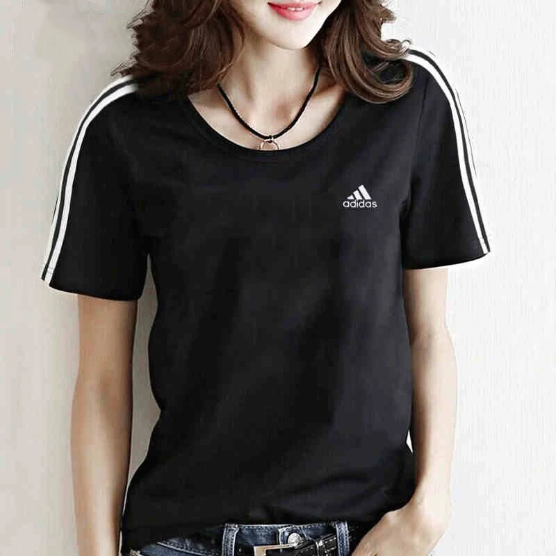 ADIDAS阿迪达斯女装2023秋季新款爆款时尚运动短袖薄款休闲T恤