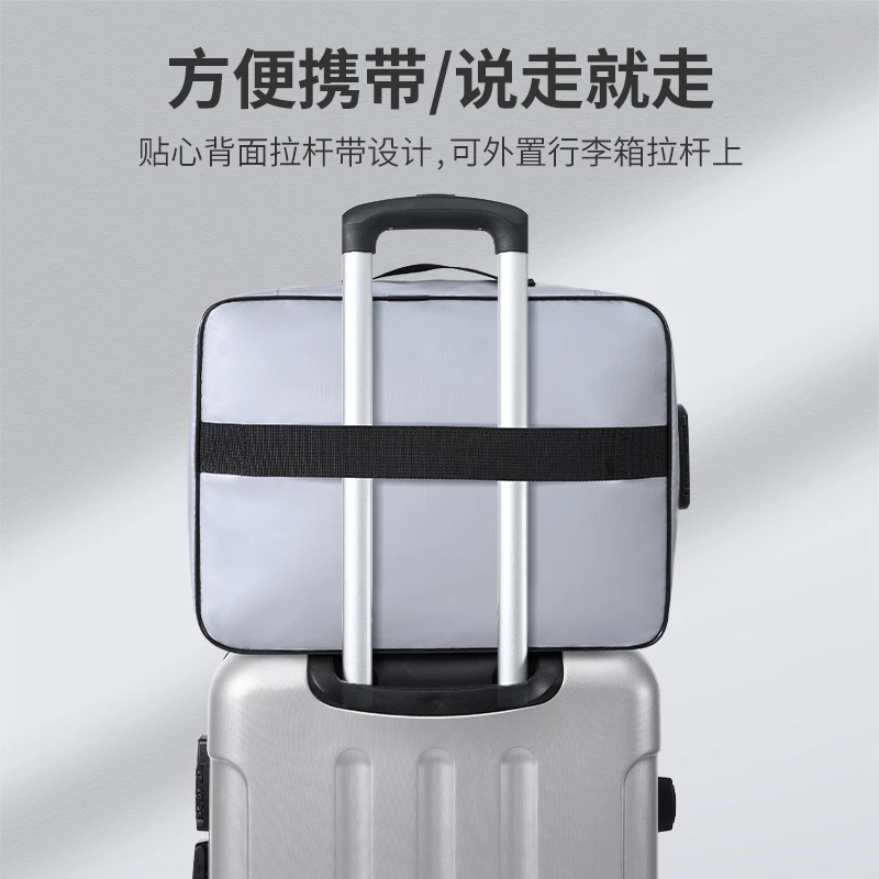 证件收纳包盒防火防水家用神器单肩资料房产证书文件整理箱袋卡包