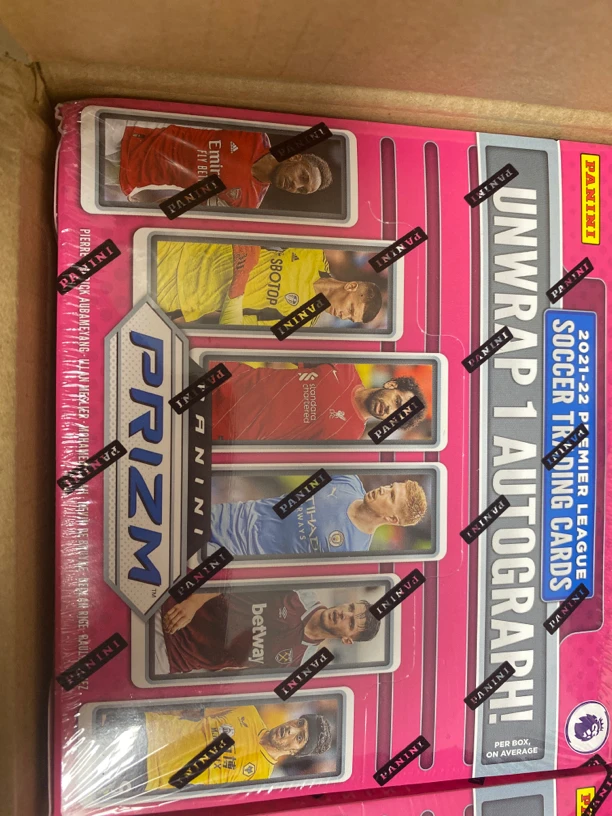 2122 prizm 英超 帕尼尼球星卡 球星卡盲盒