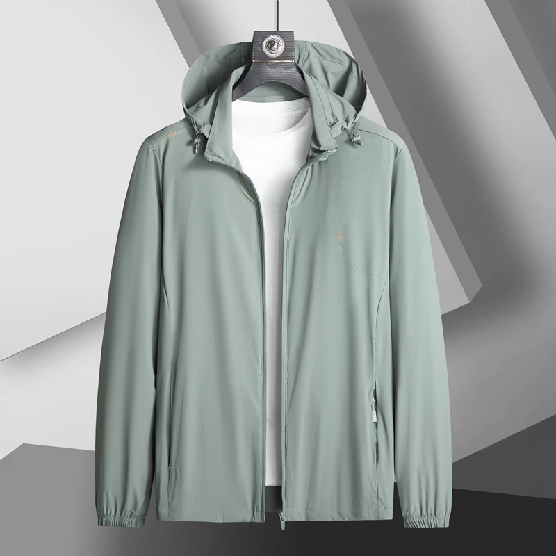 【更轻更凉更柔】防晒服！轻薄弹力外套男大码加大加肥胖子空调服