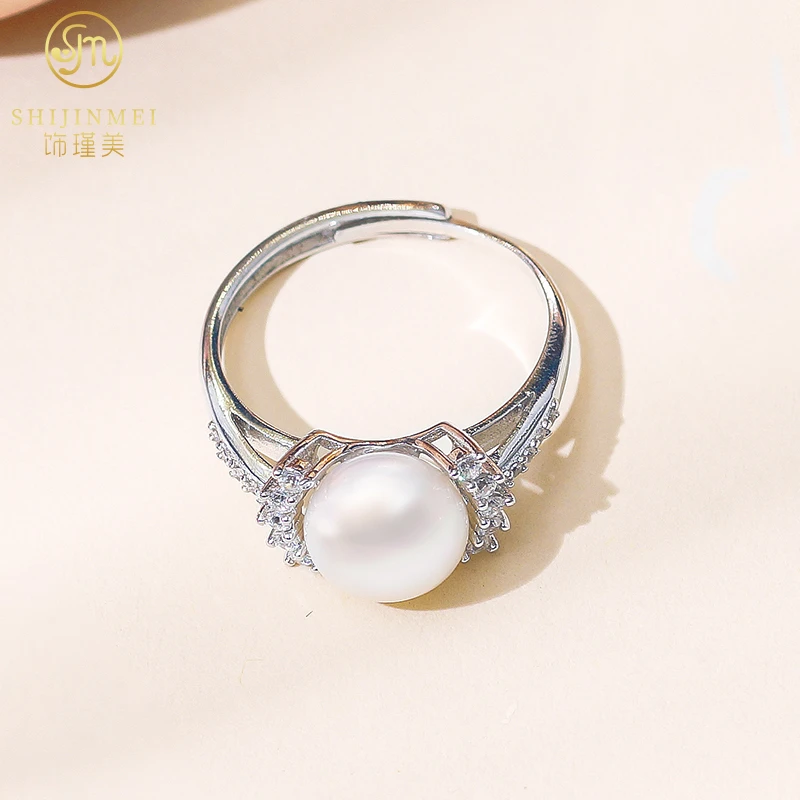 饰瑾美(SHIJINMEI)璀璨女王淡水珍珠戒指