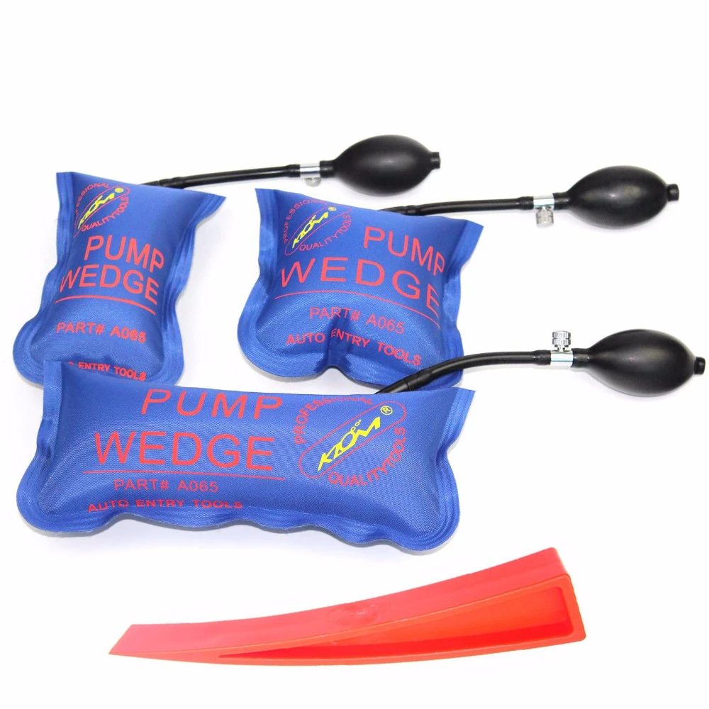 汽车凹陷修复调节门窗气垫汽车翘板工具汽车钣金安装气囊工具开门