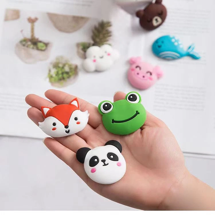 6个【新疆包邮】家用后把手防撞垫 PVC硅胶卡通加厚冰箱防撞贴