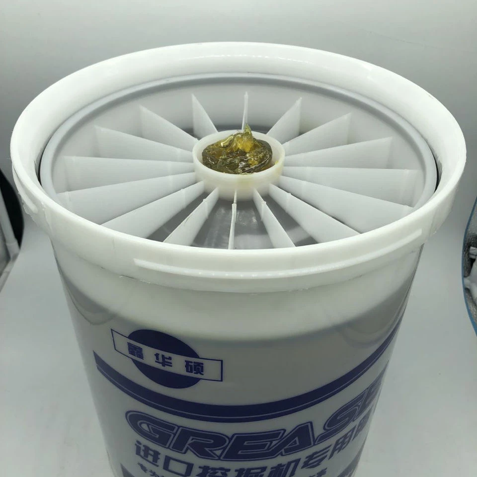 工程机械专用脂打黄油15kg带吸油盘通用锂基脂黄油润滑油轴承挖机