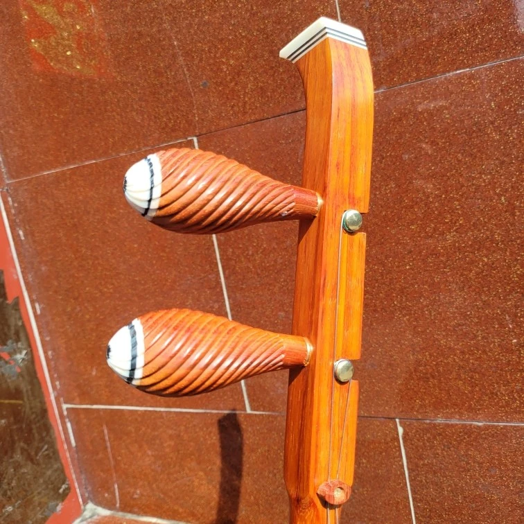 豫剧板胡红花梨平头经典款