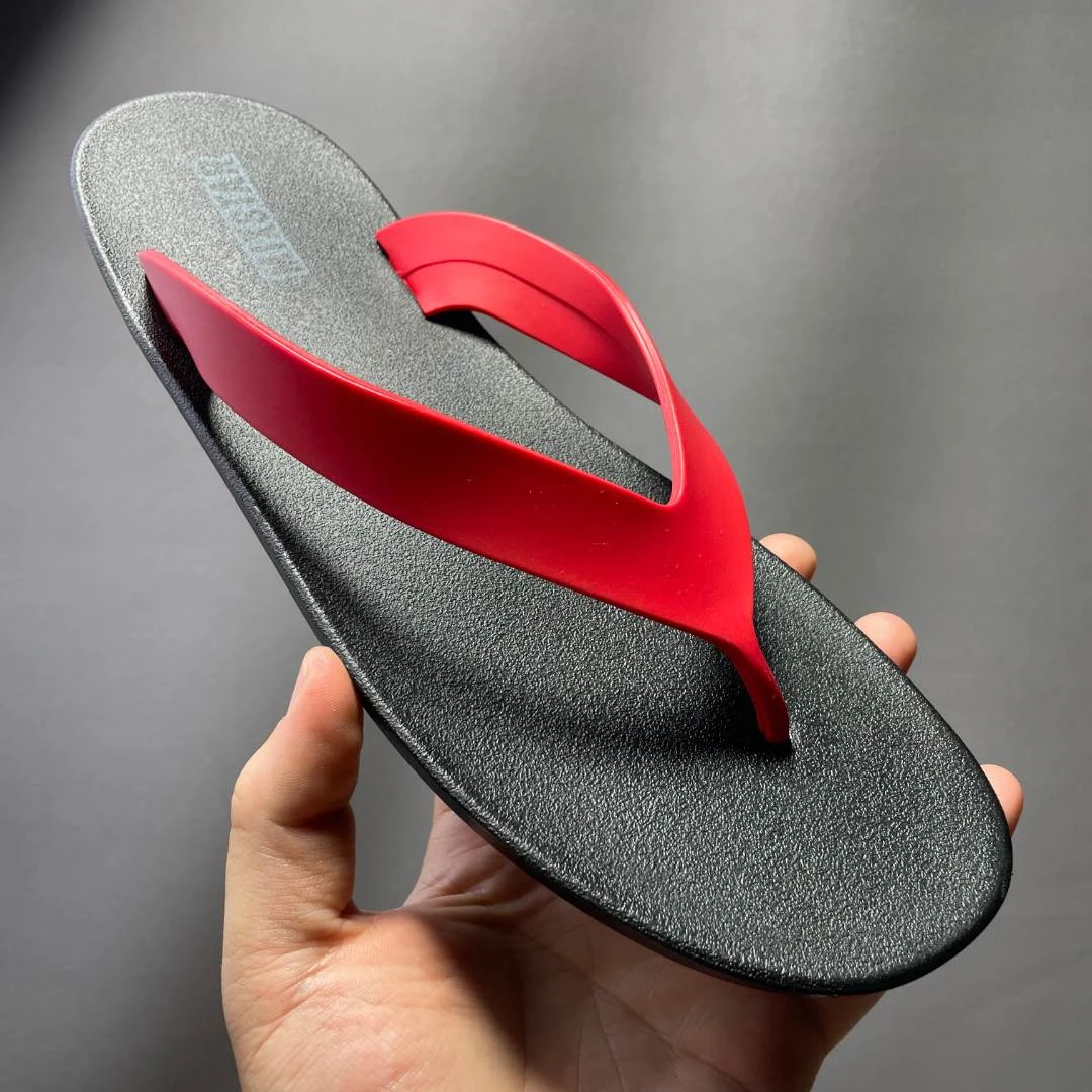 泰国原装进口轮胎底人字拖鞋防水黑色休闲防滑夏季2024情侣