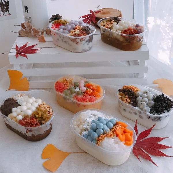 摆摊好课|六种网红冰汤圆|九种冰粉糖浆|冰汤圆配料和汤底