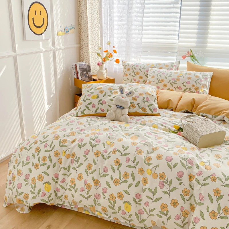 UCHINO/内野内野趣享乐园四件套碎花小清新全棉四件套床上用品