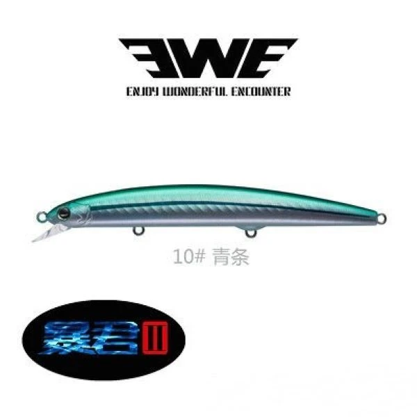 19款美夏EWE暴君二代浮水米诺115/125翘嘴鲈鱼路亚饵远投淡水专杀