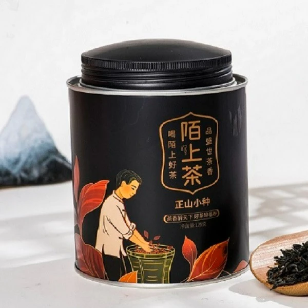 醉福春陌上品牌红茶双11浓香型武夷山茶罐装礼品好茶花果香