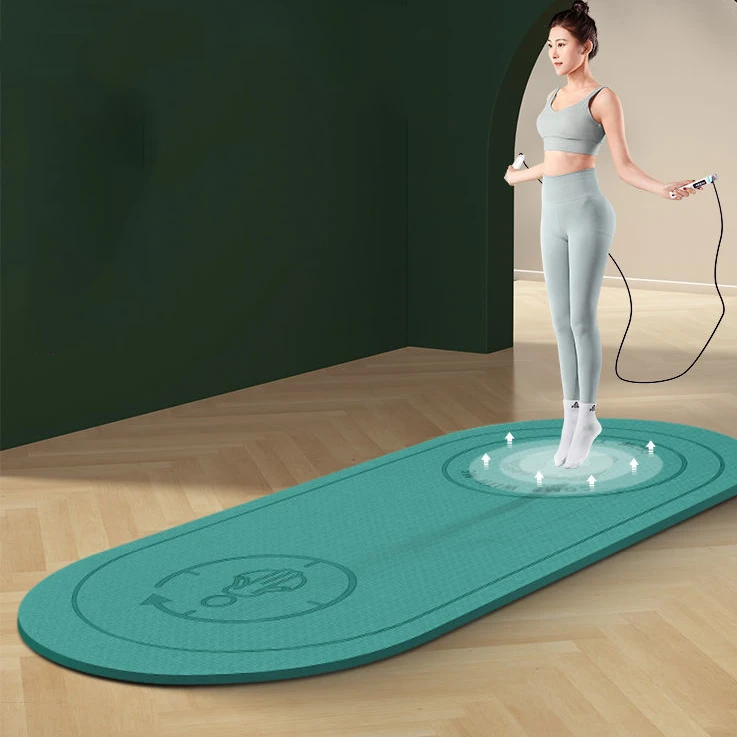 tpe跳绳垫子隔音减震垫家用室内健身跳绳舞运动缓冲静音瑜伽地垫