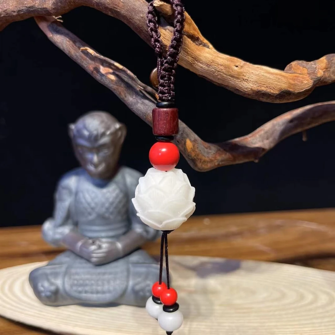 菩提莲花贴身钥匙扣挂件