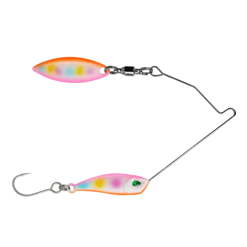 【汉鼎路亚】汉鼎MSS亮片路亚饵水龙卷复合亮片路亚假饵通用马口