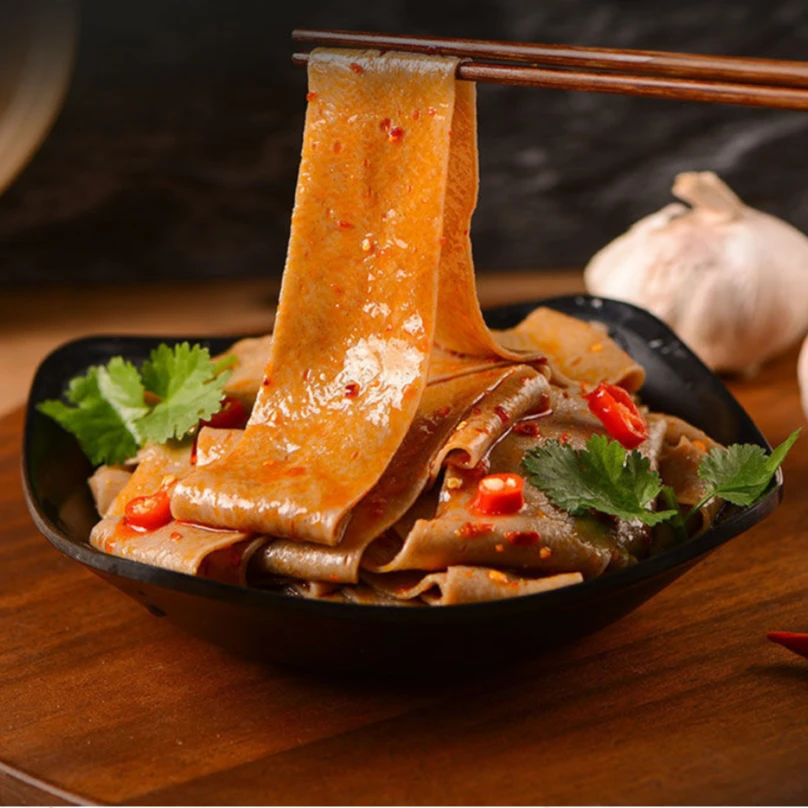河南特产长款粗粮荞麦干面皮碳水免煮速食配料代餐凉拌食用2斤